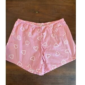 Life is Good, Women’s XL, Pink Shorts, Hearts